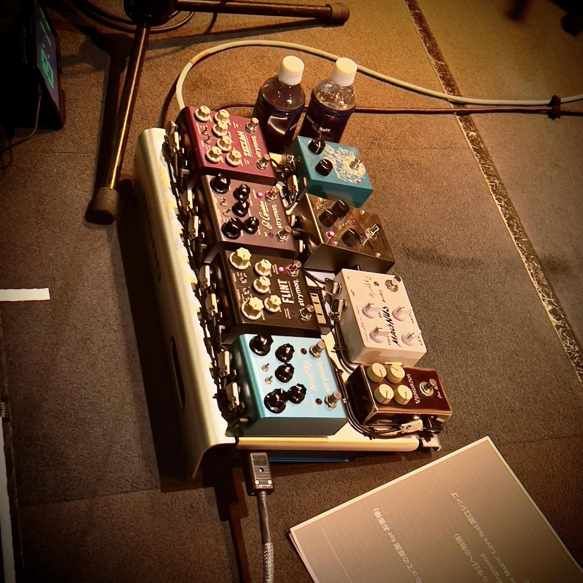 COTTON CLUBで使用した機材 □Guitar Bruno TN-295 T's Guitars DST