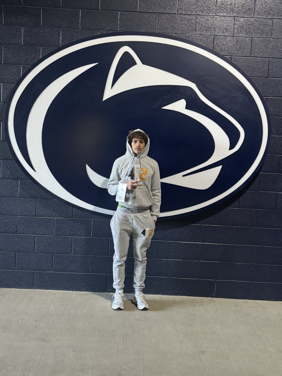 Drew Cook (@drewcook357) on Twitter photo Had a great visit at Penn State today can’t wait to be back for some camps!
<a href="/coachjfranklin/">James Franklin</a> <a href="/CoachTerryPSU/">Terry M. Smith</a> <a href="/Coach55Hanson/">Coach Hanson</a> <a href="/wpialsportsnews/">WPIAL Sportsmen</a> <a href="/WPIAL_Insider/">WPIAL Insider</a> <a href="/EatTeam_2/">DELVON</a> <a href="/NPCoachZim/">Donnie Zimmerman</a> <a href="/southallegheny/">South Allegheny SD</a> <a href="/SAGladiatorsFB/">South Allegheny Football</a> <a href="/Tipton_05/">Tre Tipton</a> Had a great visit at Penn State today can’t wait to be back for some camps!
<a href="/coachjfranklin/">James Franklin</a> <a href="/CoachTerryPSU/">Terry M. Smith</a> <a href="/Coach55Hanson/">Coach Hanson</a> <a href="/wpialsportsnews/">WPIAL Sportsmen</a> <a href="/WPIAL_Insider/">WPIAL Insider</a> <a href="/EatTeam_2/">DELVON</a> <a href="/NPCoachZim/">Donnie Zimmerman</a> <a href="/southallegheny/">South Allegheny SD</a> <a href="/SAGladiatorsFB/">South Allegheny Football</a> <a href="/Tipton_05/">Tre Tipton</a>