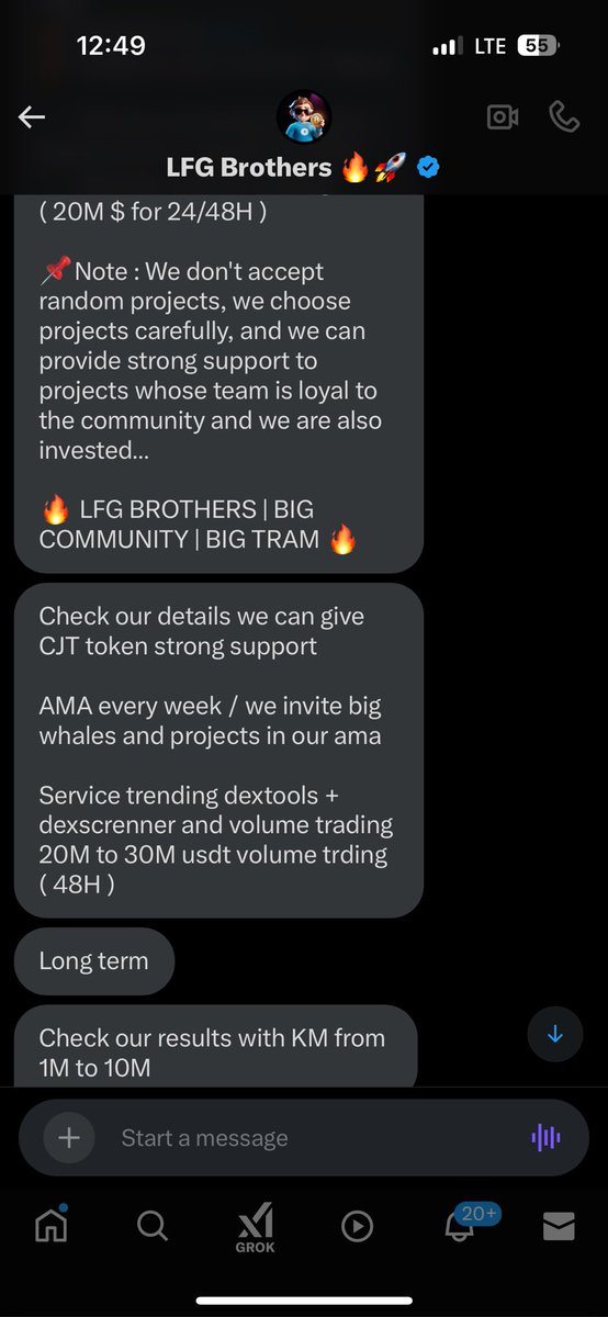 CroutonJonesCJT's tweet photo. JUST GOT SCAMMED BY SOME REAL PIECES OF TRASH @zachxbt! 

THEY TOOK ADVANTAGE AND CROUTON JONES WILL NEVER SIT SILENT WHEN IT COMES TO SCAMMERS! 

@LFGBrothers ARE SCAMMERS! 

TRIED TO KNOCK US DOWN AND WE ARENT GOING TO LET IT. https://t.co/OuWxGMYwGc