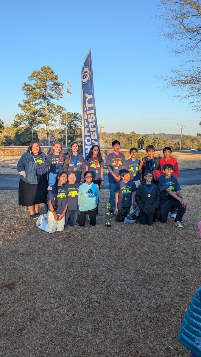 We’re headed to state! So proud of our Science Olympiad team! They placed 2nd at regionals today! #NMS