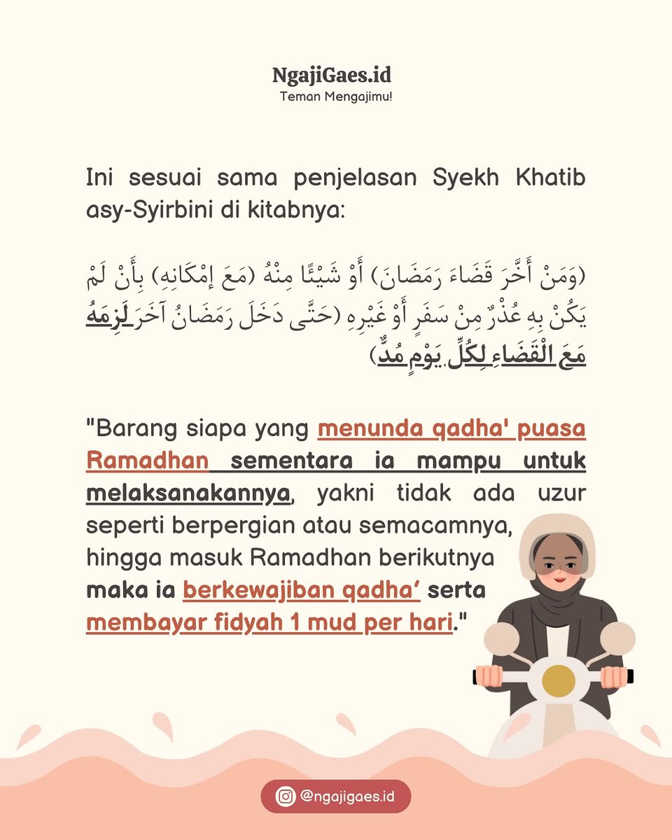 nacacaa_'s tweet photo. bayar qodho atau fidyah? ini penjelasannya ya https://t.co/Z48eCIk6dx