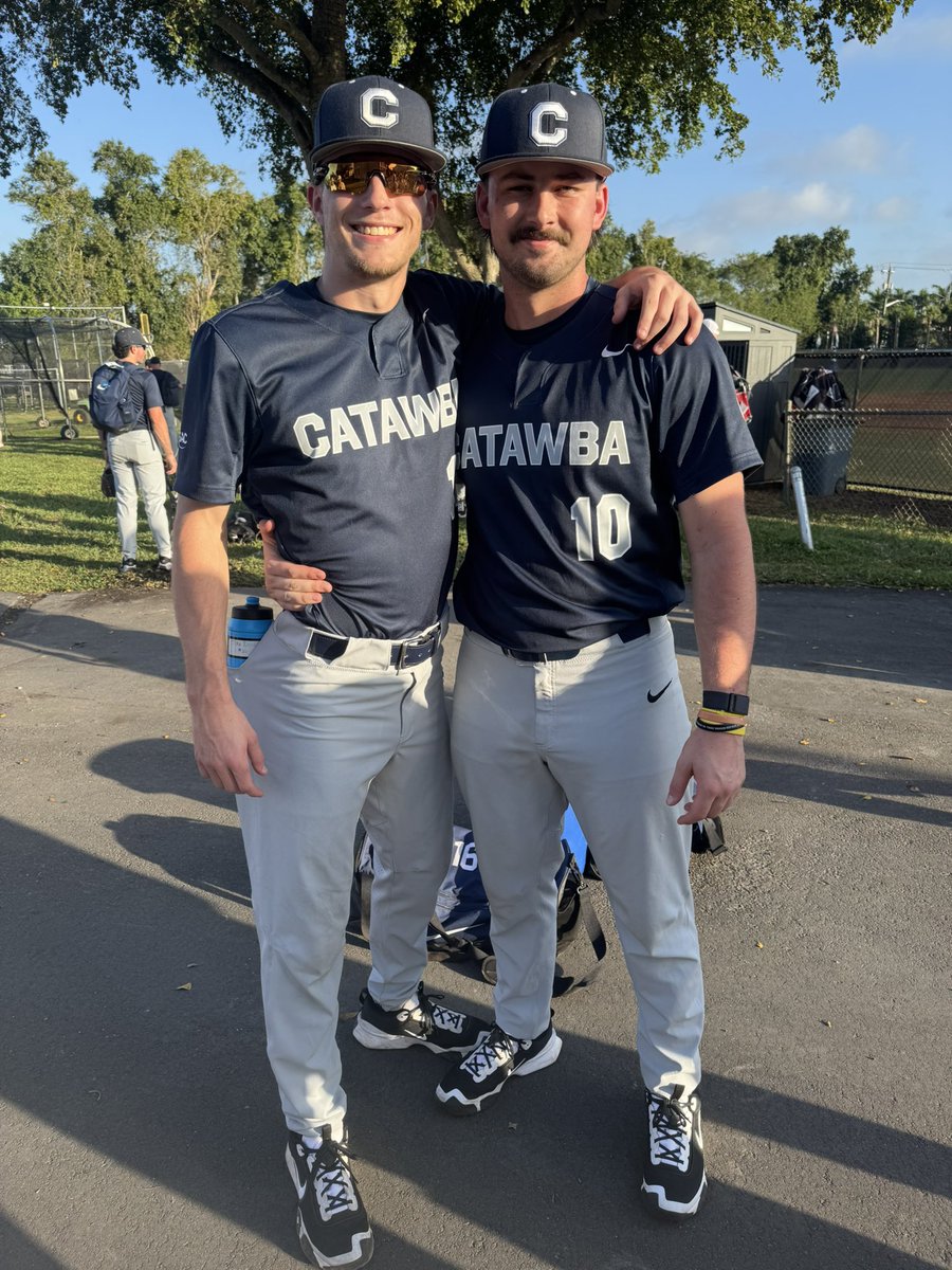 Former Cougar teammates now teammate’s  at Catawba <a href="/JakeDunlap5/">Jake Dunlap</a> <a href="/AufderharTrace/">Trace Aufderhar</a>