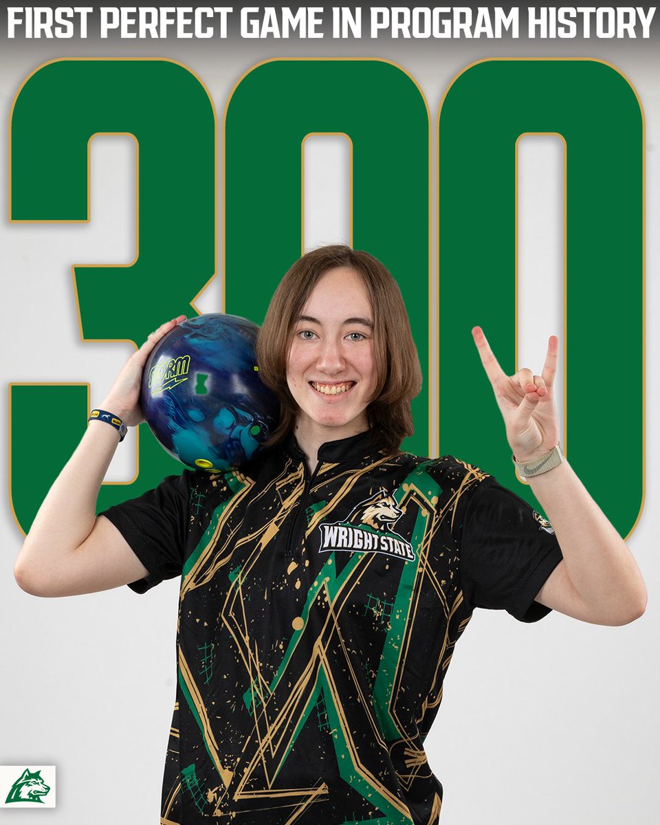 ICYMI - Mia Sayles rolled the first 300 in program history earlier today in St. Louis! Congrats again Mia!

#RaiderUP | #RaiderFamily