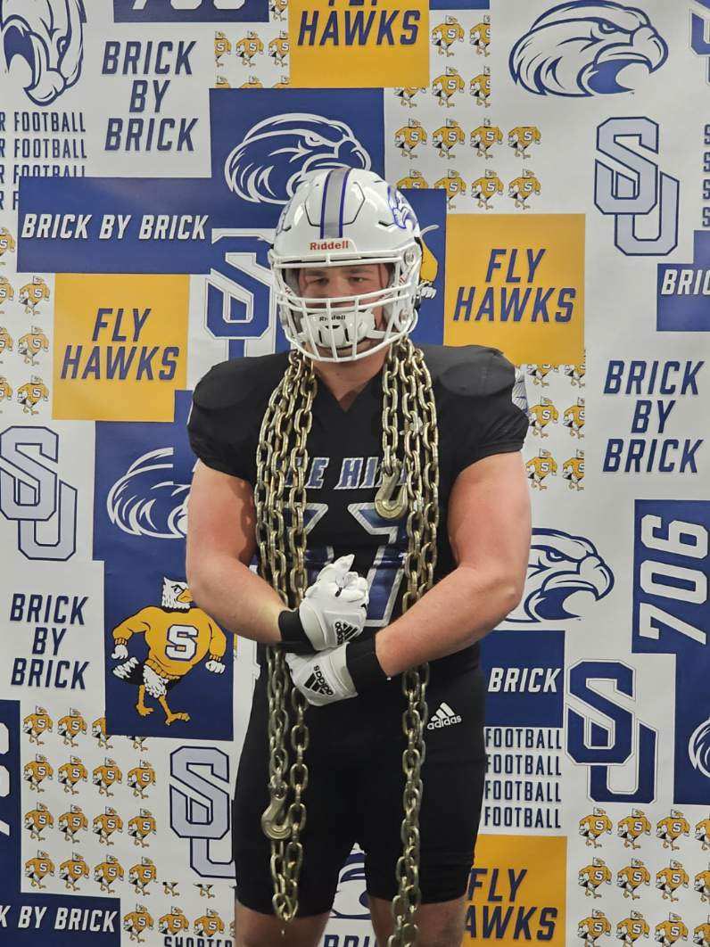 Jonahd5757's tweet photo. Great visit today at Shorter University!!
@coachmorrison58 @gordonleefootb1 @One11Recruiting @RecruitGeorgia @NwGaFootball @RTDBcoach @CSAPrepStar @peak_kinetic https://t.co/LYzIpLgpho