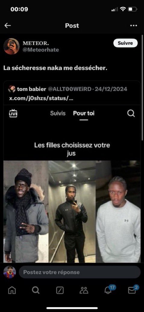 kde952's tweet image. Les femmes de ce réseau sont tellement hypocrites j’ai dénigré personne moi pendant qu’elles…#azy