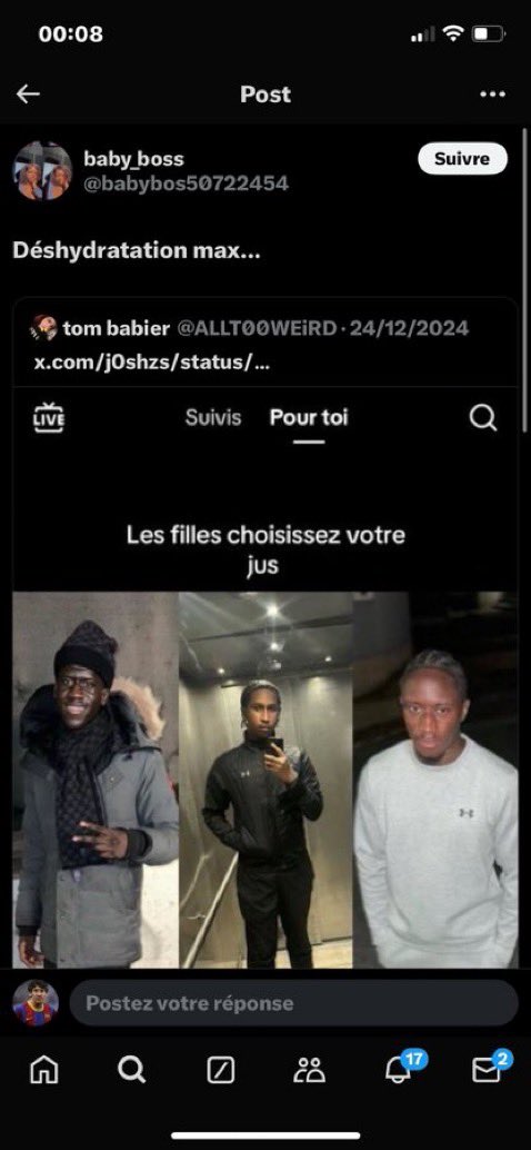 kde952's tweet image. Les femmes de ce réseau sont tellement hypocrites j’ai dénigré personne moi pendant qu’elles…#azy