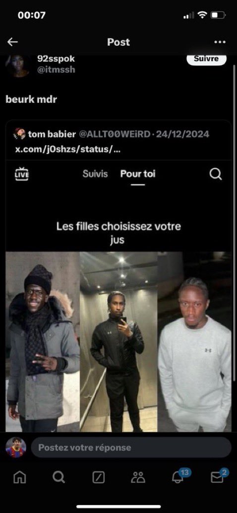 kde952's tweet image. Les femmes de ce réseau sont tellement hypocrites j’ai dénigré personne moi pendant qu’elles…#azy