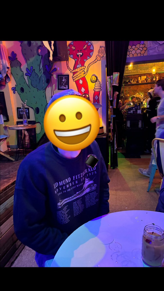 Buddy of mine sporting the Edmund Fitzgerald. No Peter. No Onward. Nothing but respect