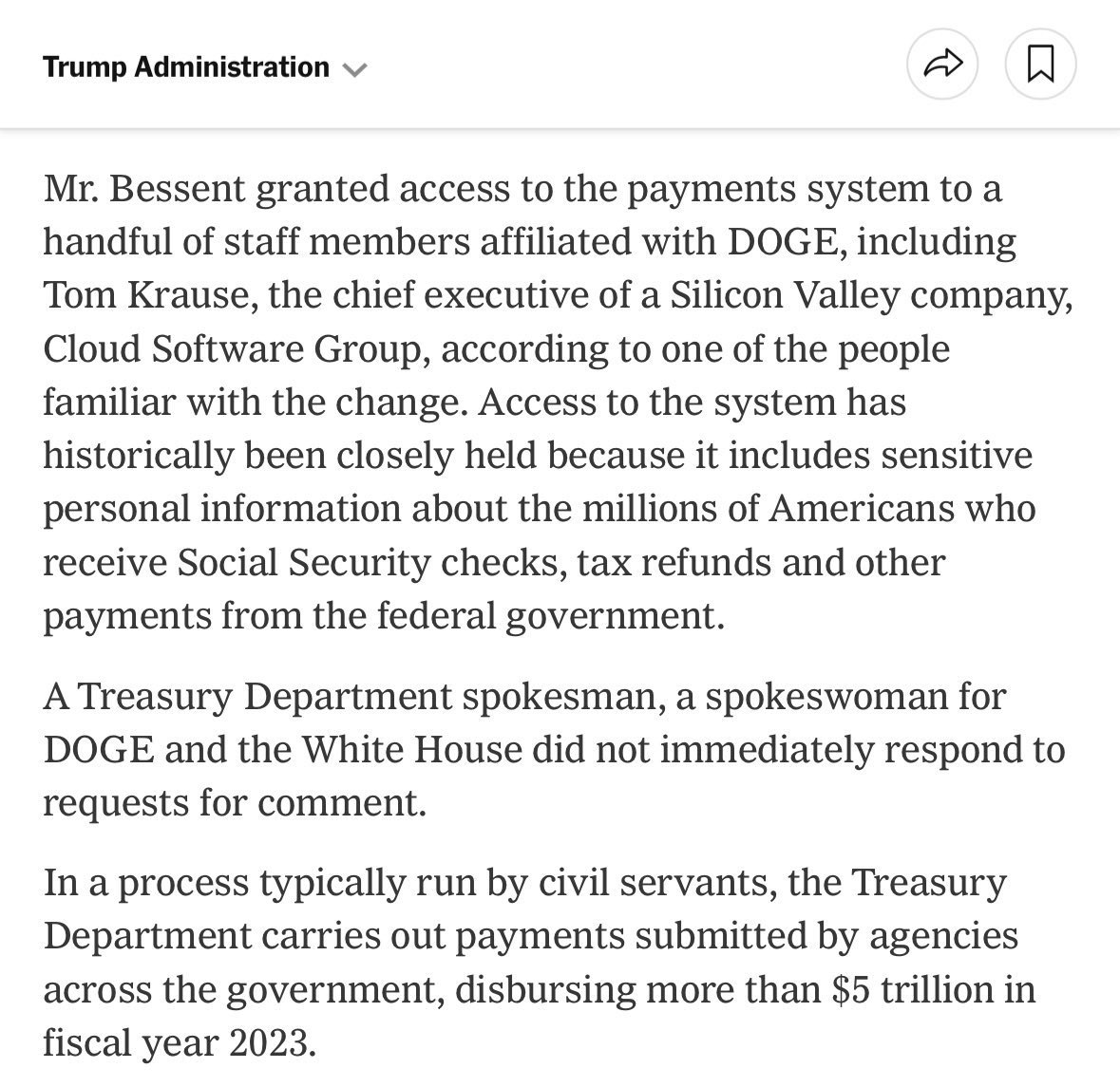 CalltoActivism's tweet photo. DOGE now has the personal information of millions of Americans who receive Social Security without any ethics rules or government oversight. https://t.co/wZIKYpA5EE