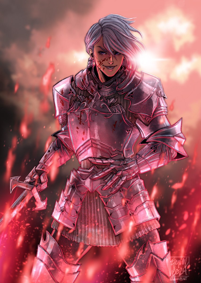 He’s your horseman’s favorite horse man 🐴 

A while back I had the honor of being invited as a guest artist for the <a href="/ffxvizine/">Fulminate: FFXVI Zine ❤️‍🔥 PROJECT CLOSED</a> and I can finally share my full piece I made of Sleipnir! 

Leftover zines are now available for purchase, please check it out if you’re an FF16 fan!