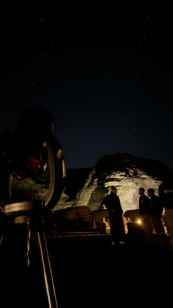 ghaieda's tweet photo. Stargazing | العُلا 🔭🌌 https://t.co/6bRIXtk2TD