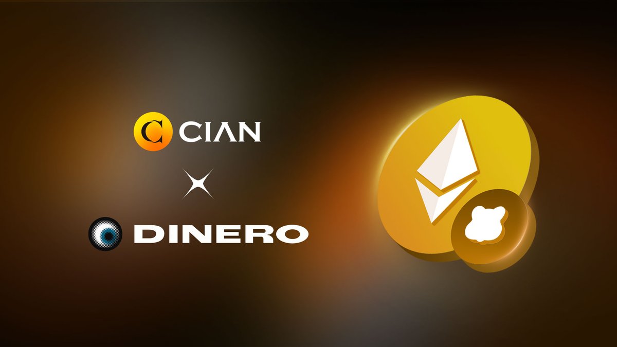 CIAN brings maximized ETH staking yields to <a href="/berachain/">Berachain Foundation 🐻⛓</a>!

Our ylstETH-beraETH pair on <a href="/KodiakFi/">Kodiak</a>  combines advanced yield strategies on ETH mainnet with <a href="/dinero_xyz/">Dinero</a> 's leading LST, now live with Boyco.

Join us in maximizing cross-chain returns! 🐻⛓️