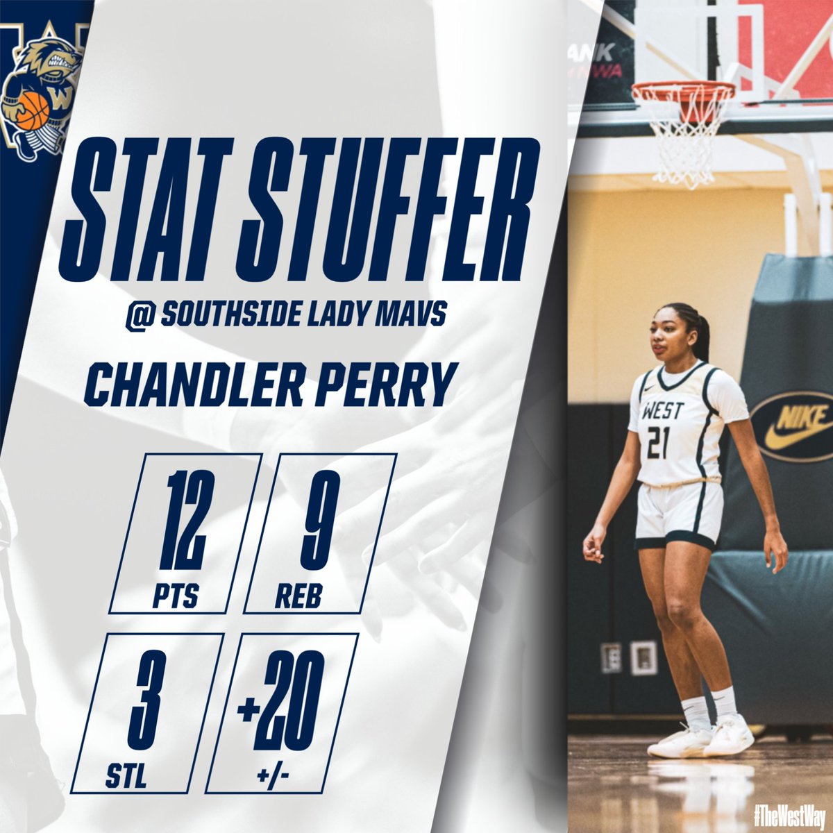 Stat Stuffers from last night's game! #TheWestWay