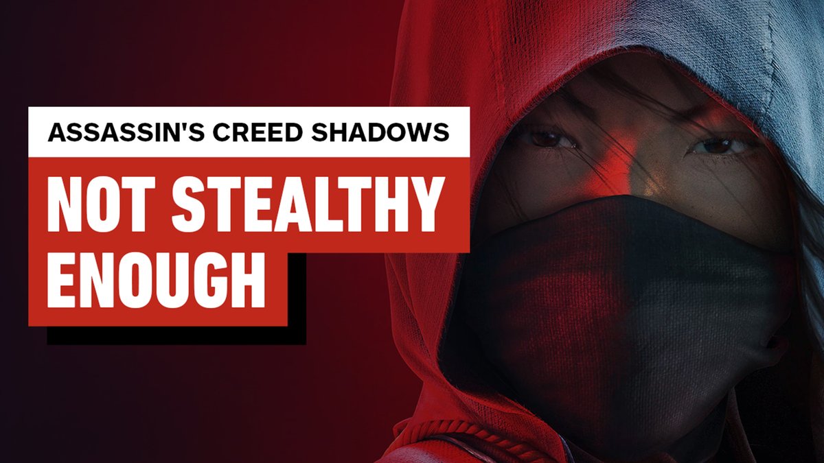 IGN's tweet photo. Assassin's Creed Shadows has a renewed focus on stealth, but so far its advances feel disappointingly minimal. https://t.co/DLxZQGzU5U https://t.co/PP9uFggLOJ