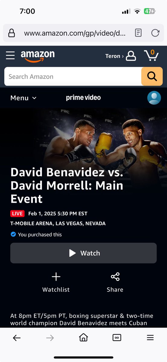 TeronBriggs's tweet image. #Letsgochamp #Benavidezmorrell