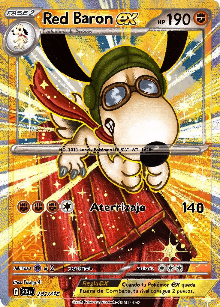 Red Baron Pokémon Card
#pokemon #pokemoncard