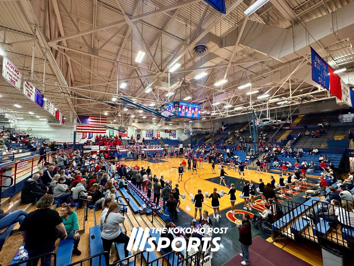 TheKokomoPost's tweet photo. We’re at Memorial Gymnasium for The Kokomo Post Sports Game of the Week! Tonight, the Kokomo Wildkats will host the Lewis Cass Kings.
We will be posting score updates as well as photo and video coverage throughout the game. #TKPSGameOfTheWeek #CityOfSports https://t.co/VuB3DnSsPP