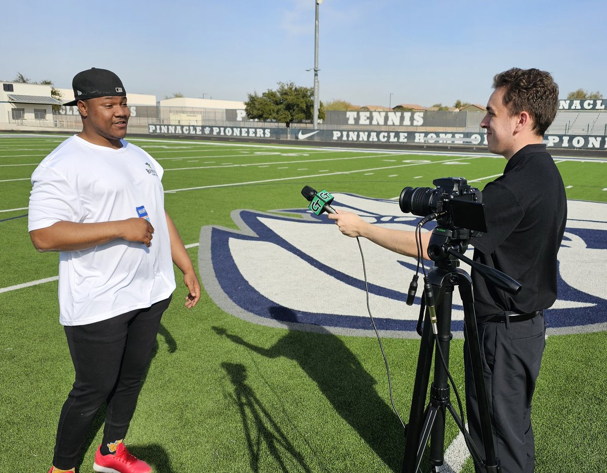 AZBanditsAF1's tweet image. Shoutout to the CTrey Sports team for joining us at our tryouts! 

They have some exciting content coming from these tryouts very soon!