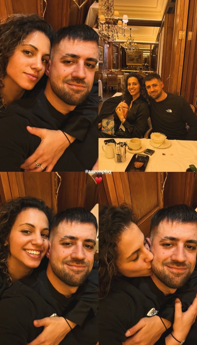 Muy lindos auron y sara 💓