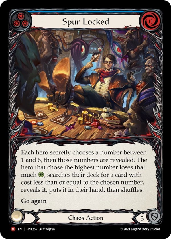 I know what I'm not tutoring with Spur Locked