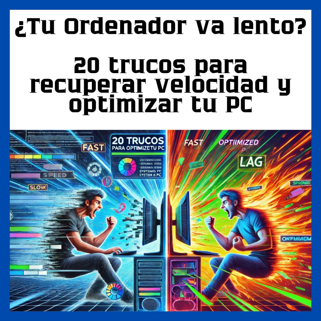 _IntelArt's tweet image. Tu PC tarda siglos en encender.
Abres una pestaña y se congela.
Trabajar se vuelve un martirio.
Tranquilo, 20 trucos para recuperar su velocidad y evitar fallos.
No dejes que la tecnología te frene ¡haz que trabaje a tu favor!.
Guarda o te Arrepentirás 🧵