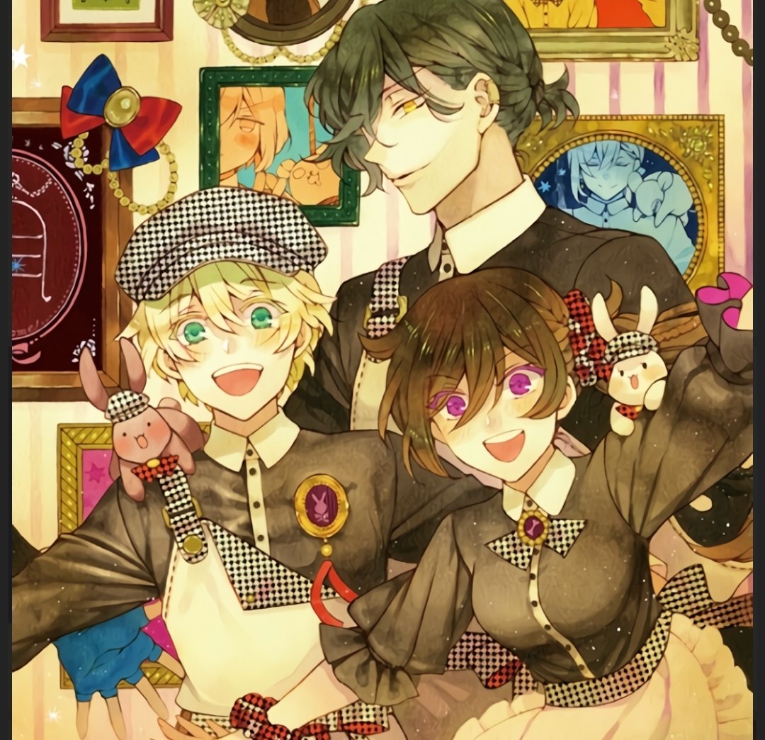 DailyyOz's tweet photo. #OzVessalius #AliceBaskerville #GilbertNightray #PandoraHearts #JunMochizuki https://t.co/EBGOiUZcoy