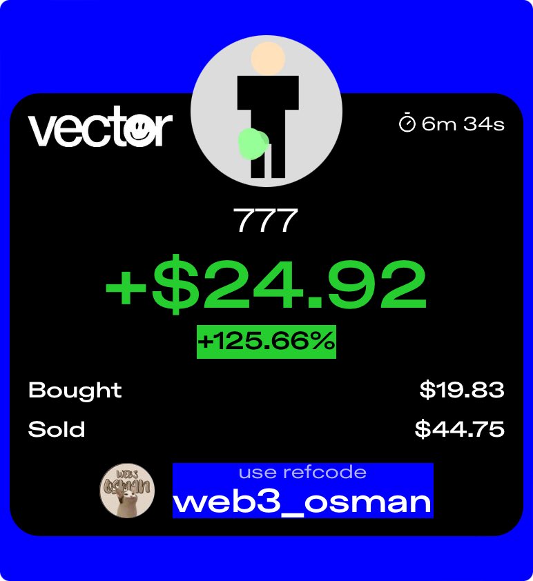 osman_promt's tweet photo. #777 #VectorDotFun #solana https://t.co/Md6VNjKPnT
