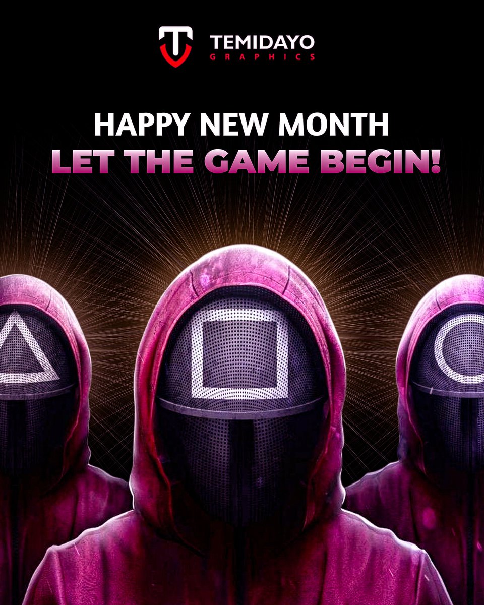 TEMIDAYO_GRAPHX's tweet image. GM Guys Happy New Month 🎉
Let The Game Begin! 

#SquidGame2 
#SquidGame 
#web3defi 
#web3graphics
