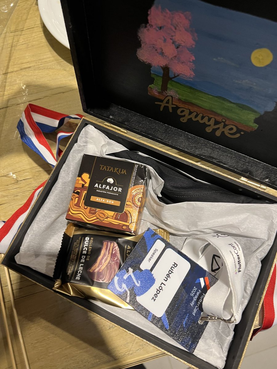 rubenlop88's tweet image. #FlutterConf Paraguay 2025. Una gran experiencia. Excelentes charlas y por sobre todo una gran comunidad! @flutter_py