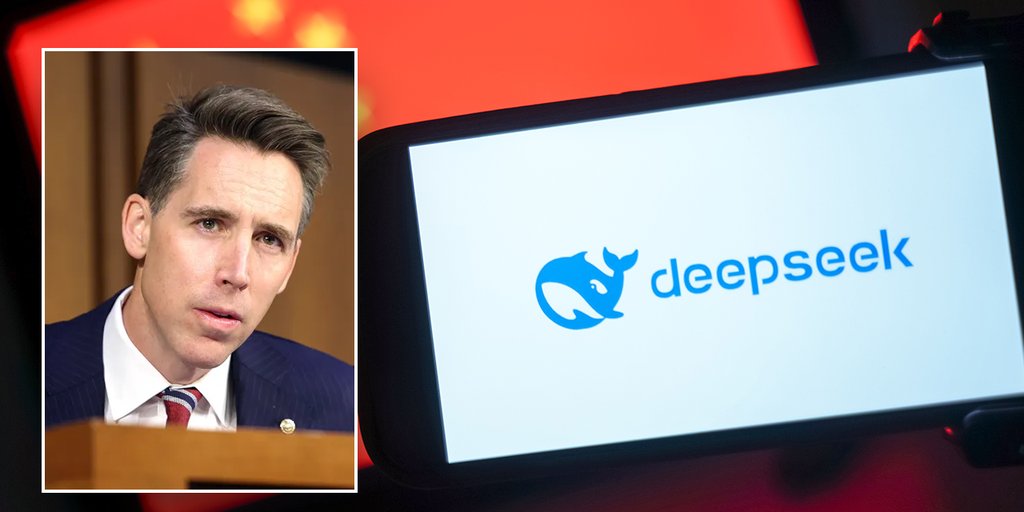 🇺🇸 SEN. HAWLEY: 'BAN AI TRANSFER TO CHINA IMMEDIATELY'

Sen. Josh Hawley is calling out Microsoft for aiding China’s AI development, including DeepSeek, an advanced AI model.

Sen Hawley:

“Why are we allowing American tech giants like Microsoft to help China develop DeepSeek and