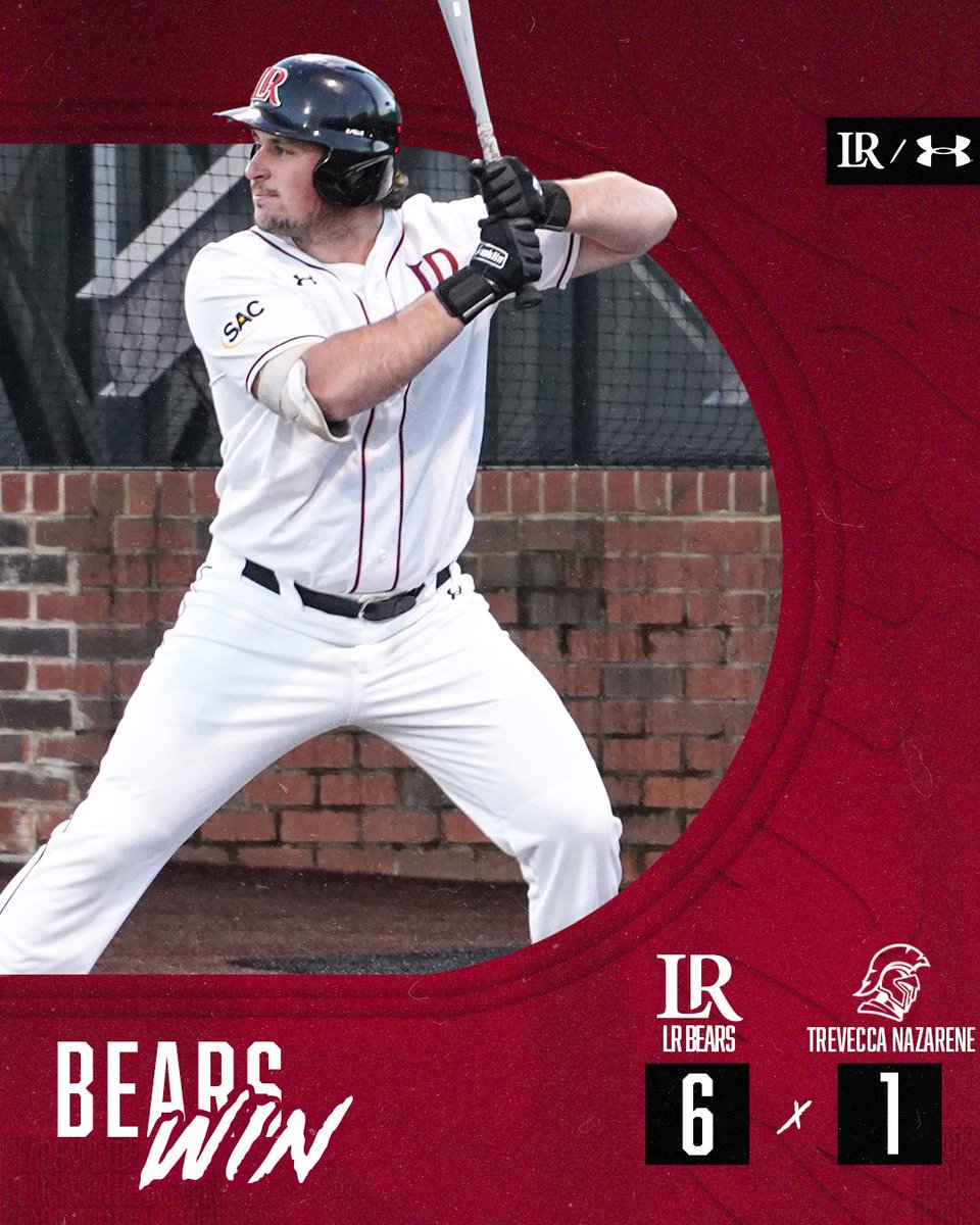 Now 𝐓𝐇𝐀𝐓’𝐒 how you open a season 👀 

🐻⚾️

#GOBEARS | #BetweenTheBricks