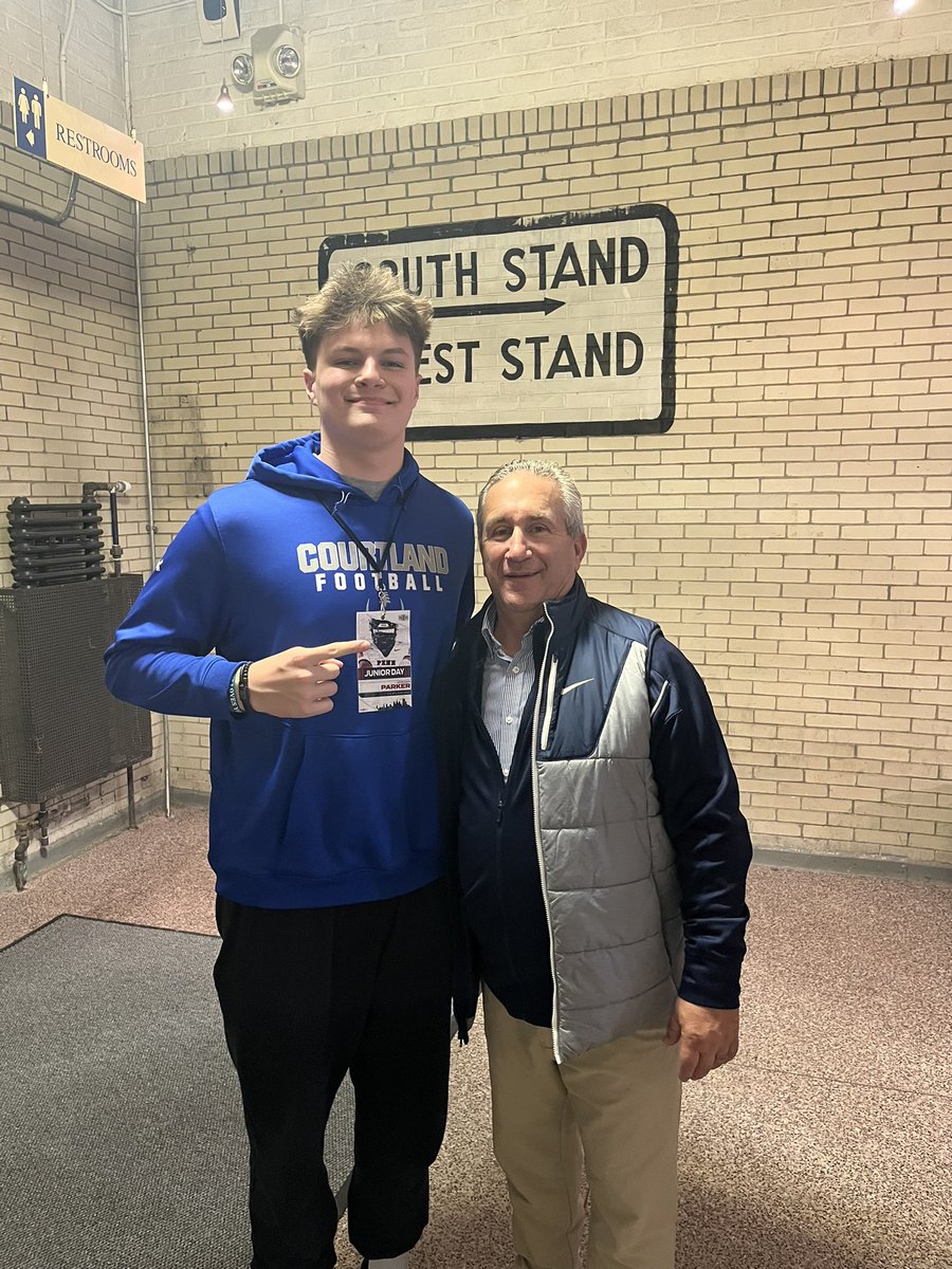 I had a great JR Day <a href="/PennFB/">Penn Football</a>. Thank you to <a href="/David_Josephson/">David Josephson</a> <a href="/Greg_Chimera/">Greg Chimera</a> <a href="/CoachBobBenson/">Bob Benson</a> <a href="/CoachPriore/">Coach P</a> for having me out❗️
<a href="/CugrsCoachHall/">JC Hall</a> <a href="/VaJagsPrez/">Joe Lackey</a> <a href="/RawMeat_FB/">Courtland Football</a> <a href="/GoLions1934/">Cole Laing</a> <a href="/WillVapreps/">Will Vapreps Garlick</a>