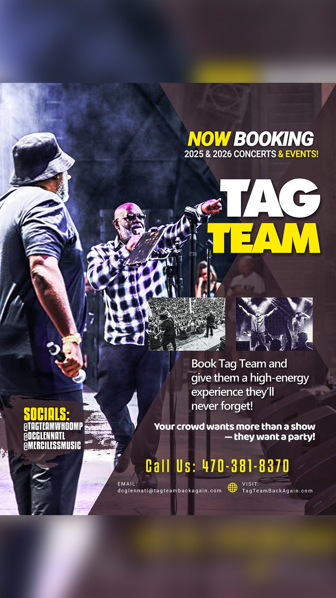 DC Glenn aka DC The Brain Supreme of Tag Team (@dcglennatl) on Twitter photo 