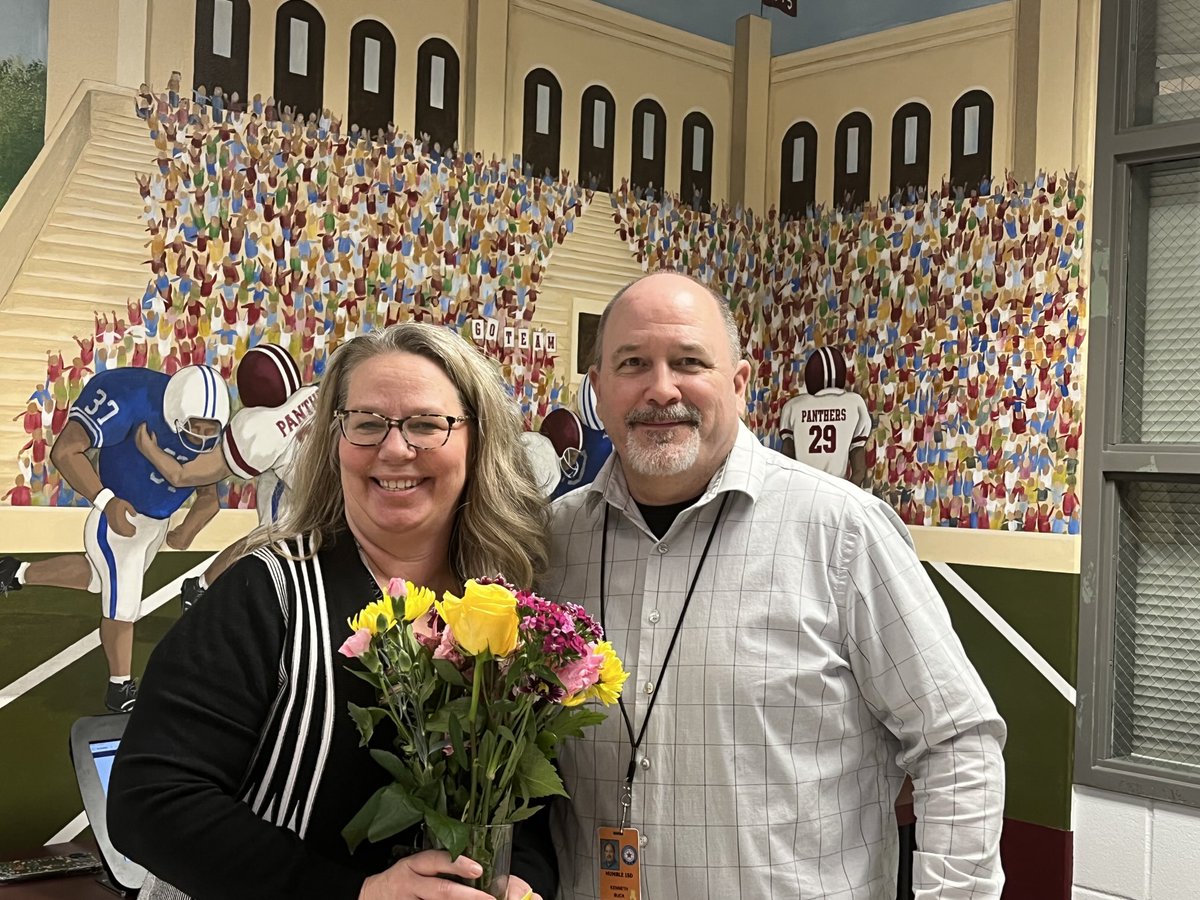 Congratulations to an amazing educator Shannon O’Brien for being named TMS Teacher of the Year.