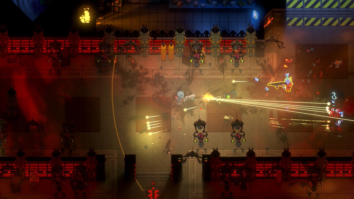 LucasVarneyDev's tweet photo. We've been quiet, but we've been cooking.

Here are some new screenshots of a freshly reworked early game level in #NBTDS.

#screenshotsaturday https://t.co/ZIMYM0EjmE