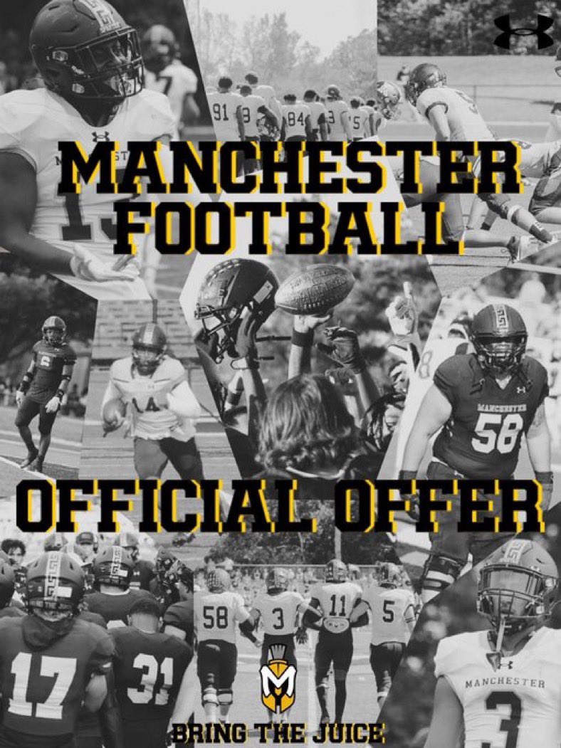 After a great visit I’m blessed to receive an offer from Manchester University 
<a href="/CoachV_MU/">Vann Hunt</a> <a href="/WARRENCENTRALFB/">WC Football🏈</a>