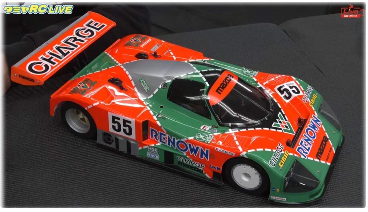 タミヤ 1/10 MAZDA787b 25年3月再販品 タミヤ 1/10 MAZDA787b 25年3月再販品 マツダ 787B (プラモデル