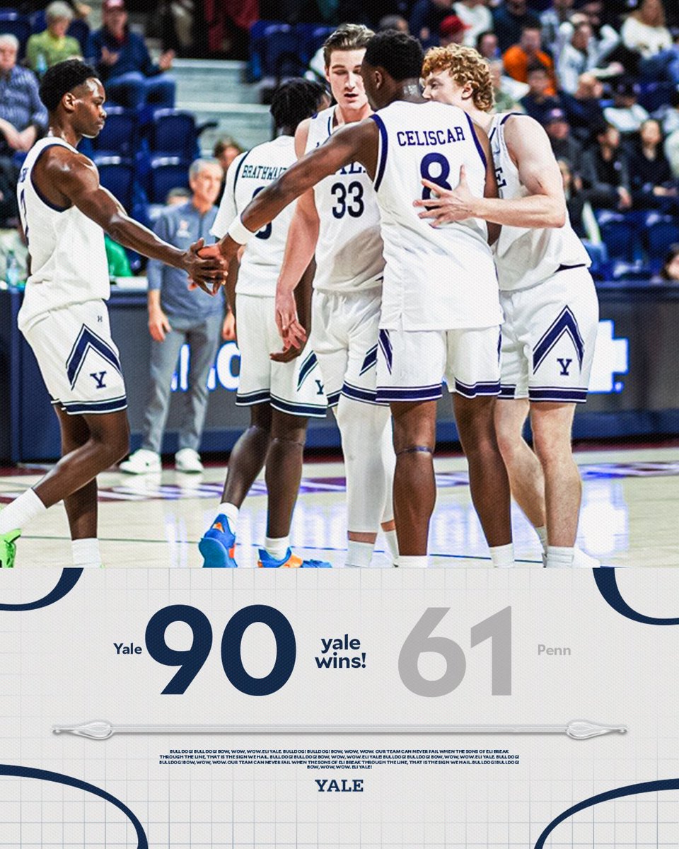 Undefeated week✅
Seven straight wins✅

#ThisisYale
