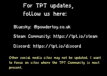 I'm cutting down on social media posts about new updates. If you want to get the latest info, be sure to follow us at one of these places!