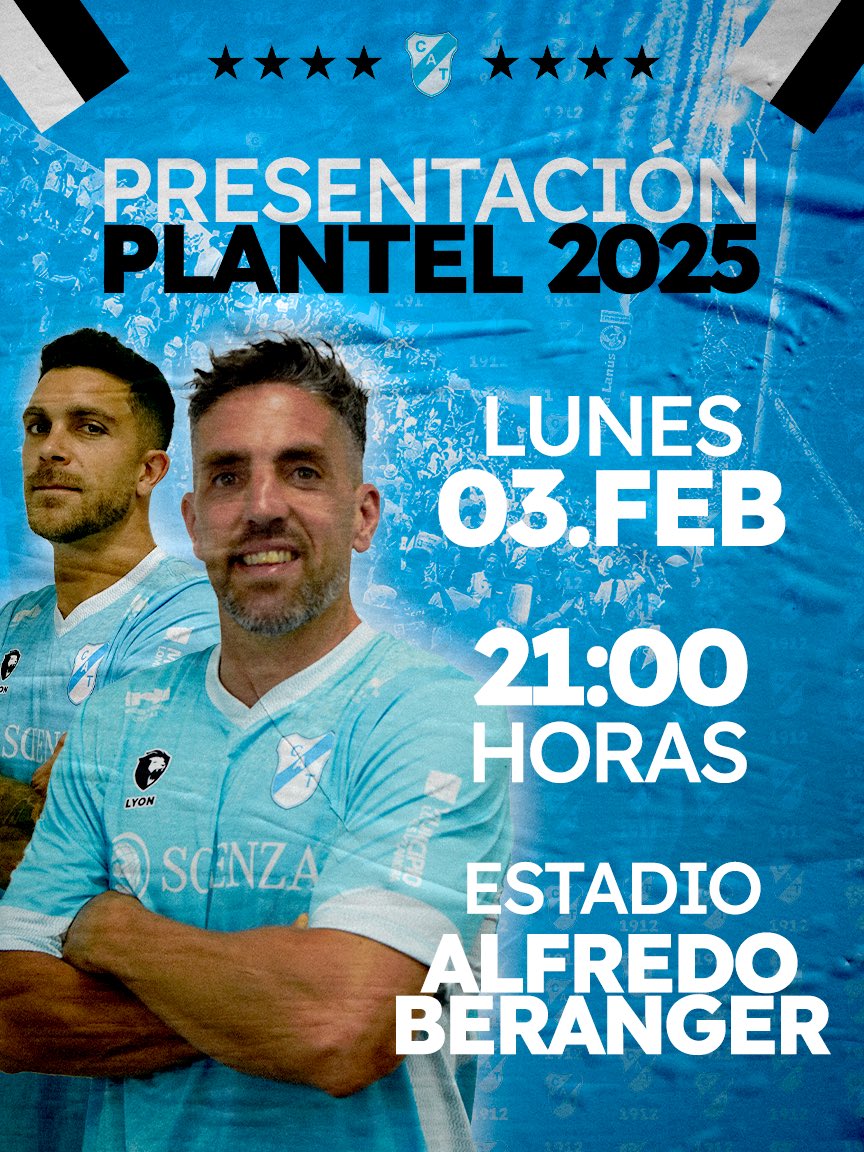 🩵 NOS VEMOS EL LUNES EN EL BERANGER

A las 21, los y las hinchas del Gasolero tenemos una cita en nuestra casa: presentamos el plantel y la indumentaria 2025. 

#LaFamiliaMásGrandeDelSur se vuelve a reunir en casa para poner primera a nuestra ilusión. 

🏟️⛽ ¿TE LO VAS A PERDER?