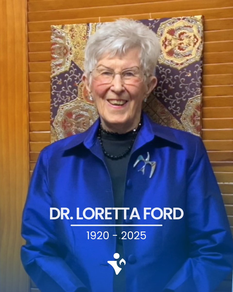 <a href="/ICNurses/">ICN</a> #RIPDrLorettaFord 💔 GRATITUDE for your leadership ❤️