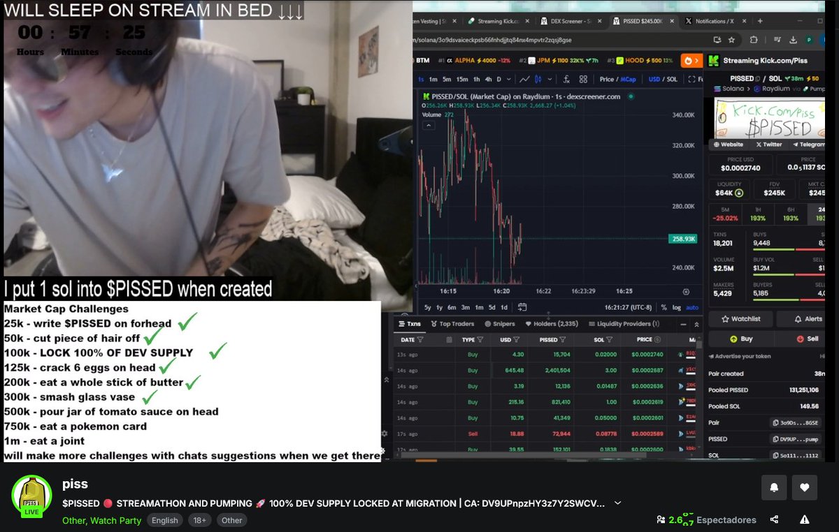web3wolfdev's tweet photo. @TeTheGamer LFG $PISSED DEV LIVE at kick  https://t.co/AlZuNdIvOL     

DV9UPnpzHY3z7Y2SWCVgrSnLhGztHkprLB1dWZF4pump https://t.co/Gu7wJbf30w