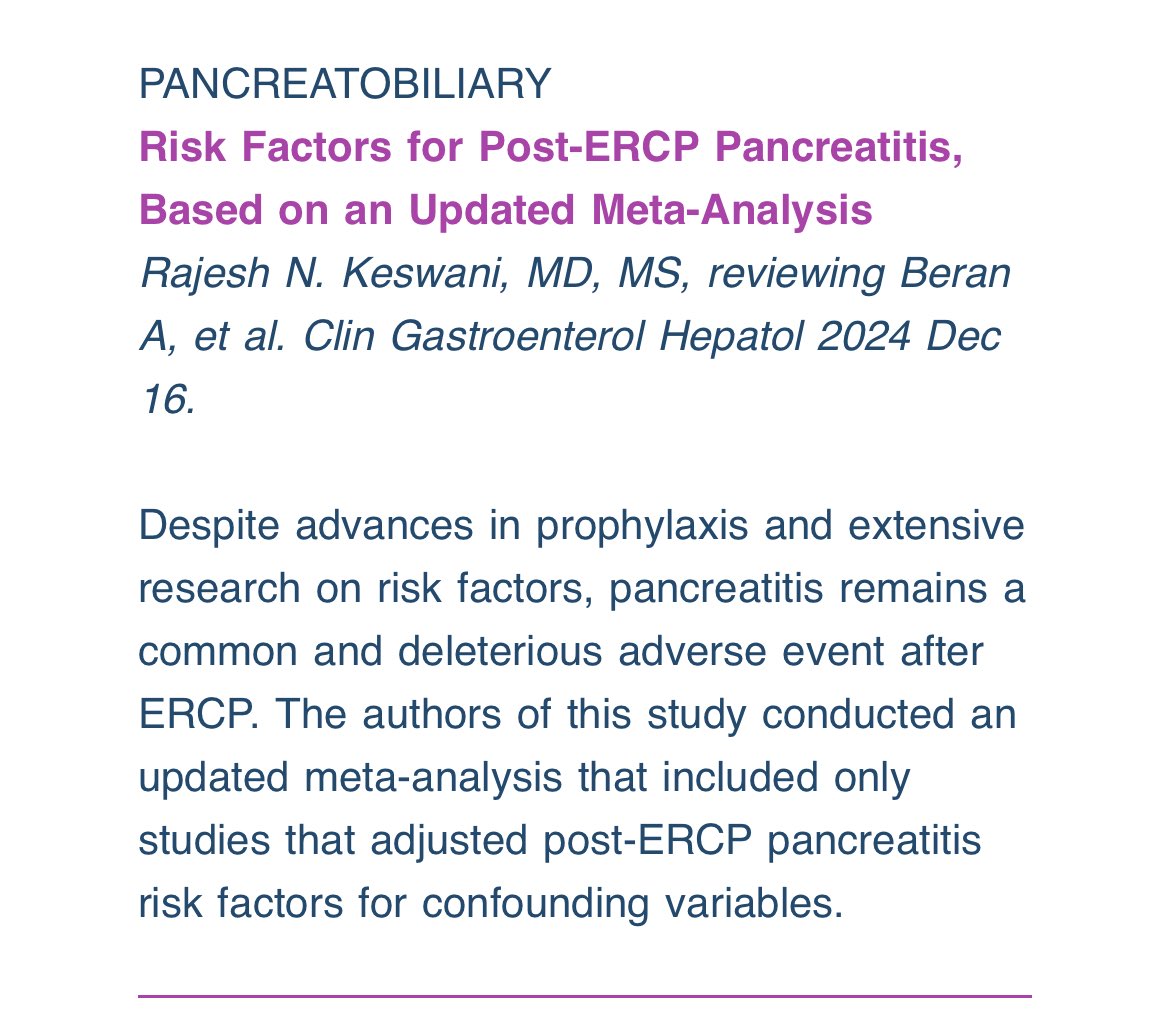 Azizullah Beran, MD, ABOM-D (@azizullahberan) on Twitter photo Thank you <a href="/ASGEendoscopy/">ASGE GI Endoscopy</a> Journal Scan team for highlighting our work on predictors of post-ERCP pancreatitis
sciencedirect.com/science/articl…
<a href="/AGA_CGH/">CGH</a> <a href="/AmerGastroAssn/">American Gastroenterological Association (AGA)</a> <a href="/IUGastro/">Indiana University Gastroenterology and Hepatology</a> <a href="/alhaddad_mo/">Mohammad Al-Haddad, FASGE,FACG, AGAF</a> <a href="/NasirSaleemMD/">Nasir Saleem</a> @IObaitan <a href="/NayfehTarek/">Tarek Nayfeh, MD</a> <a href="/AlbunniHashem/">Hashem Albunni</a> <a href="/Adel_Hajj_Ali/">Adel Hajj Ali</a> <a href="/tarek7ab/">Tarek Aboursheid</a> <a href="/ElfertKhaled/">Khaled Elfert</a> Thank you <a href="/ASGEendoscopy/">ASGE GI Endoscopy</a> Journal Scan team for highlighting our work on predictors of post-ERCP pancreatitis
sciencedirect.com/science/articl…
<a href="/AGA_CGH/">CGH</a> <a href="/AmerGastroAssn/">American Gastroenterological Association (AGA)</a> <a href="/IUGastro/">Indiana University Gastroenterology and Hepatology</a> <a href="/alhaddad_mo/">Mohammad Al-Haddad, FASGE,FACG, AGAF</a> <a href="/NasirSaleemMD/">Nasir Saleem</a> @IObaitan <a href="/NayfehTarek/">Tarek Nayfeh, MD</a> <a href="/AlbunniHashem/">Hashem Albunni</a> <a href="/Adel_Hajj_Ali/">Adel Hajj Ali</a> <a href="/tarek7ab/">Tarek Aboursheid</a> <a href="/ElfertKhaled/">Khaled Elfert</a>