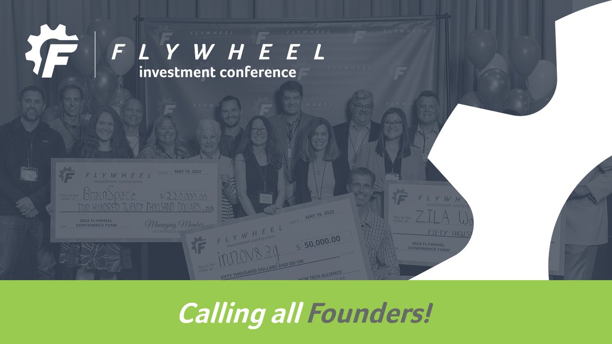 Calling All Washington State Founders: Applications for the 2025 Flywheel Investment Conference are now open. The competition is free to apply. Learn more at flywheelconference.com/apply

#FlywheelConference
#FlywheelInvestmentConference
#Flywheel2025