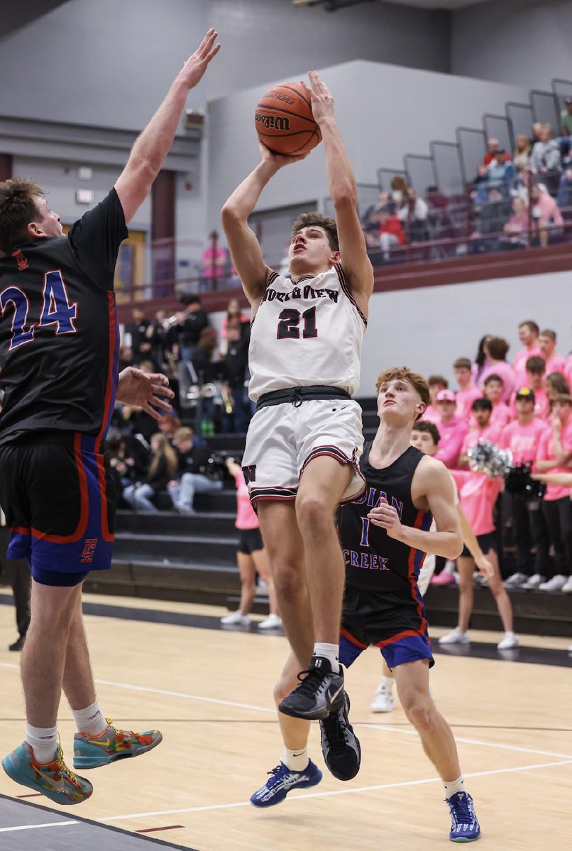 With his layup at the 1:47 mark of the third quarter, Northview’s Brayden Goff became the ninth member of the program’s 1000-point club