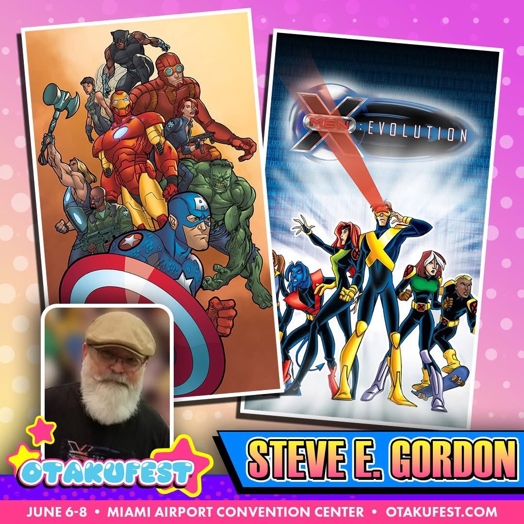 otakufestfl's tweet photo. 😈Meet Steve E. Gordon at #OtakuFest June 6-8 in Miami, FL! Get your tickets early & save! Use code OTAKU25 at checkout.
🎟️Tickets: https://t.co/n3tpsfGFwW
📺Guests: https://t.co/0voxDJ8bh3
📅RSVP: https://t.co/bzTneiURNg
#anime #cosplay #gaming #marvel
_
#SteveGordon https://t.co/0Ha3qKQsxs