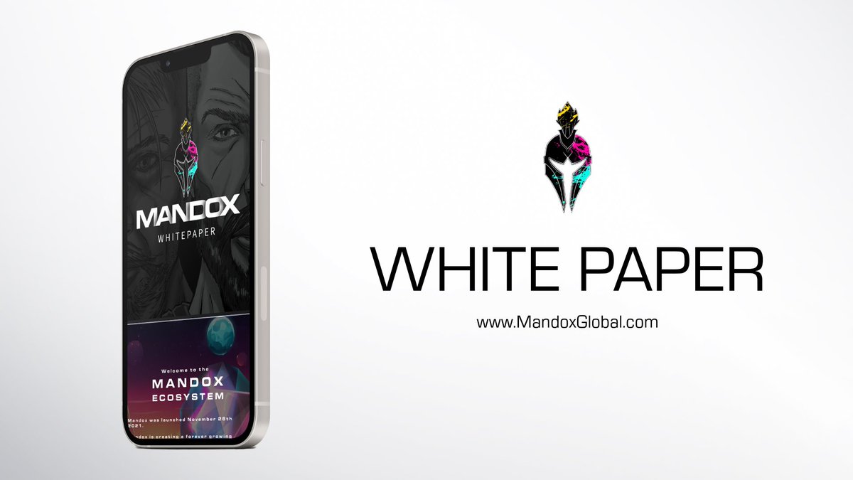 Mandox White Paper has been updated. 

$MANDOX

White Paper: mandoxglobal.com/wp-content/upl…

Website: MandoxGlobal.com 

#Crypto #CryptoNews $ADA $XRP $ETH $BTC $Shib $Floki $Toshi #Blockchain #NFTs