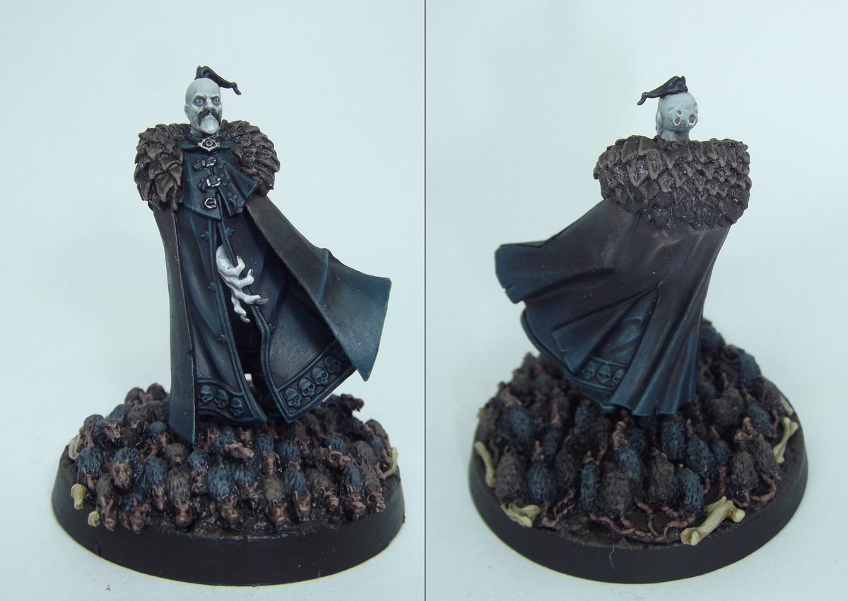 gregfusion85's tweet photo. Kit bashed count Orlok for Age of Sigmar. 
#warhammer 
#ageofsigmar 
#Nosferatu https://t.co/LPtsF4x8yD
