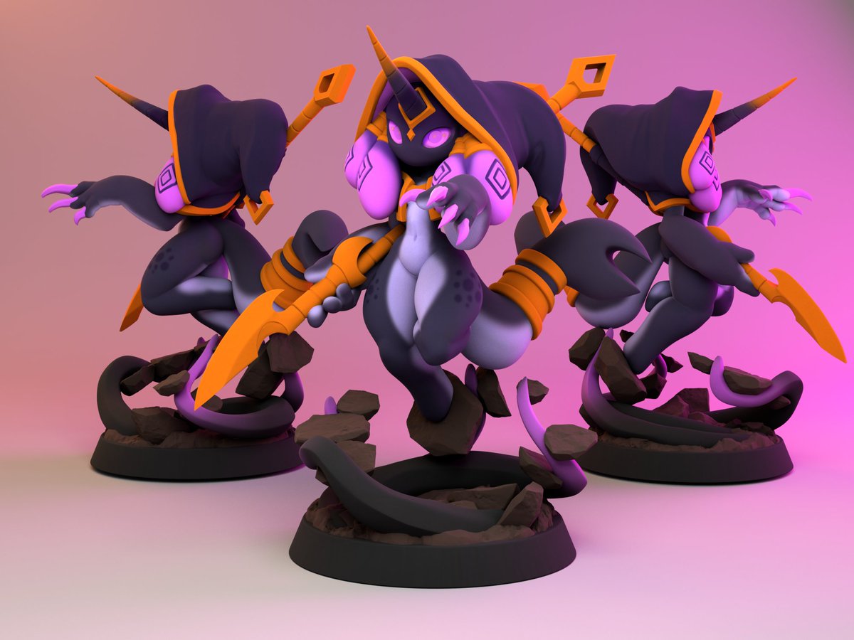 WyrmWorks's tweet image. Apparently, posts that have links in them get put into the bad no-go zone. So, here&apos;s some renders of models on my storefront! Links will be in the comments. 

We&apos;re getting close to 1000 followers! To celebrate, once we hit 1k, everything in store will be 50% off! &amp;lt;3
