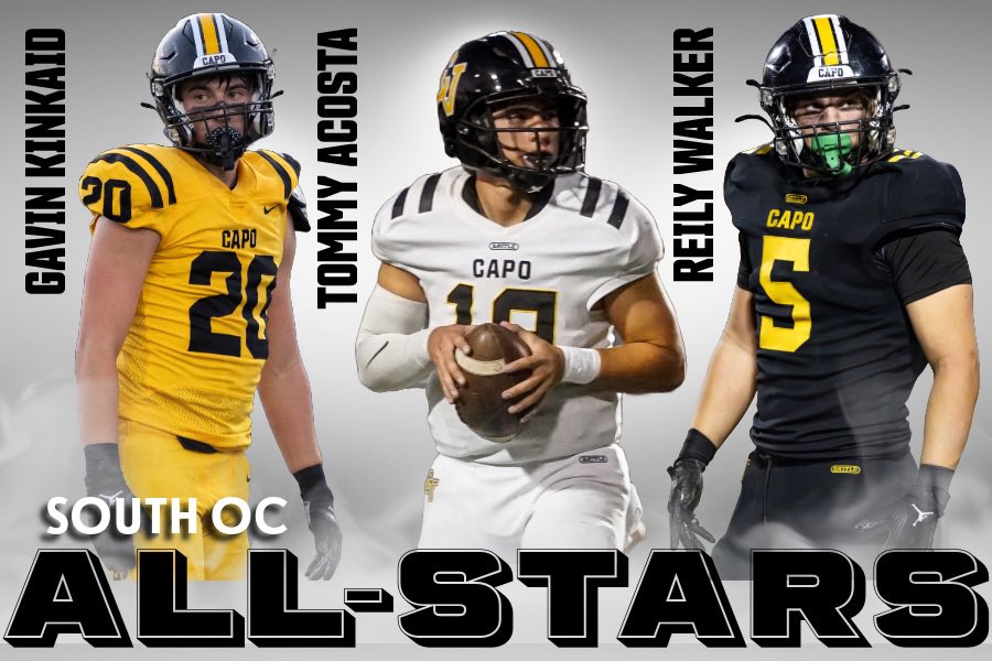 Another year with multiple Cougars representing the South in the OC All Star Game! Kickoff is at 7pm at Orange Coast College. #WeAreCV 🐯🌴